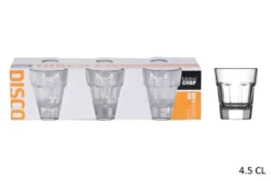6 VERRES DISCO 4.5CL