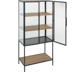 VITRINE BIBLIOTHEQUE 2 PORTES BAKOS