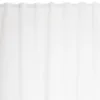 VOILAGE ACCADIA BLANC 140X280CM GALON FRONCEUR PATTE CACHEE