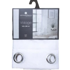 VOILAGE BRODE MIA BLANC 140X240CM