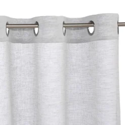 VOILAGE FRED A OEILLETS GRIS 140X240CM