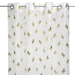VOILAGE LICORNE 140X250CM
