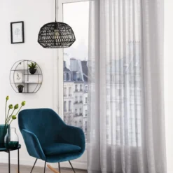 VOILAGE LOUIS GRIS 140X240CM