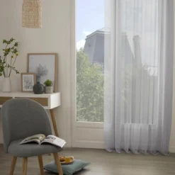 VOILAGE MOLY GRIS 135X240CM