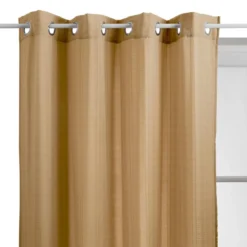 VOILAGE NOA SEERSUCKER BEIGE 140X240CM