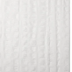 VOILAGE NOA SEERSUCKER BLANC 140X240CM