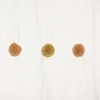 VOILAGE POMPONS ROSE OCRE