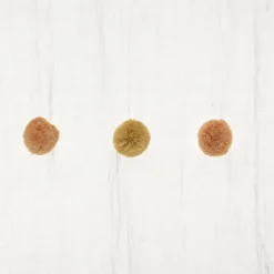 VOILAGE POMPONS ROSE OCRE
