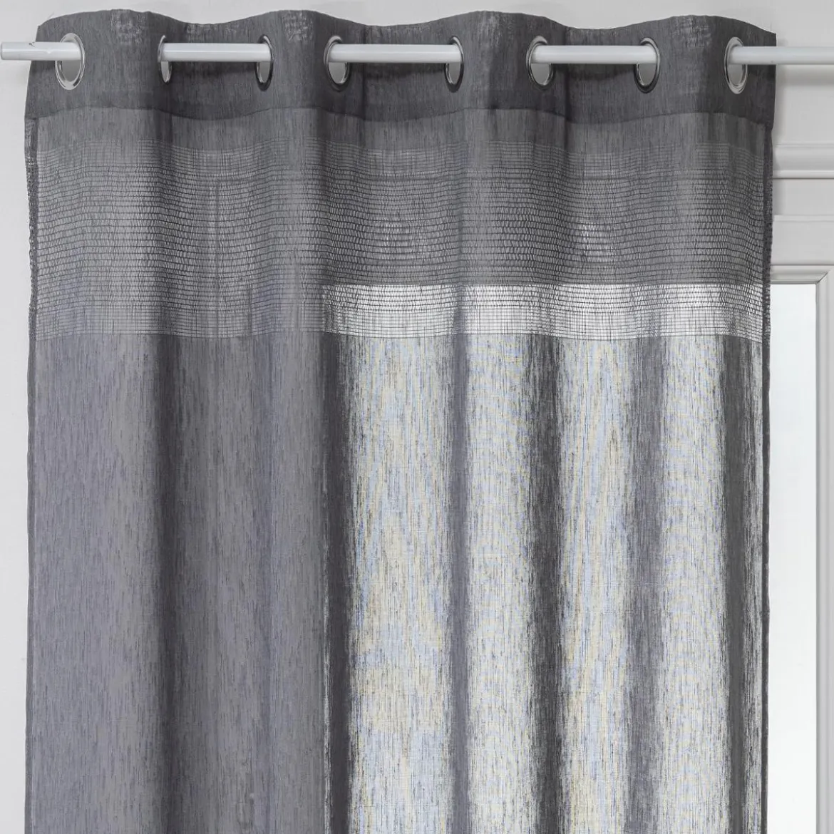 VOILAGE SAB GRIS 140X240CM