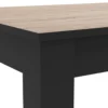 WAYNE TABLE 140X90 CHENE BROSSE NR MAT