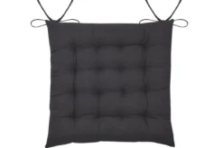 WILLOW GALETTE 38X38CM CARBONE