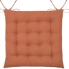 WILLOW GALETTE 38X38CM TERRACOTTA