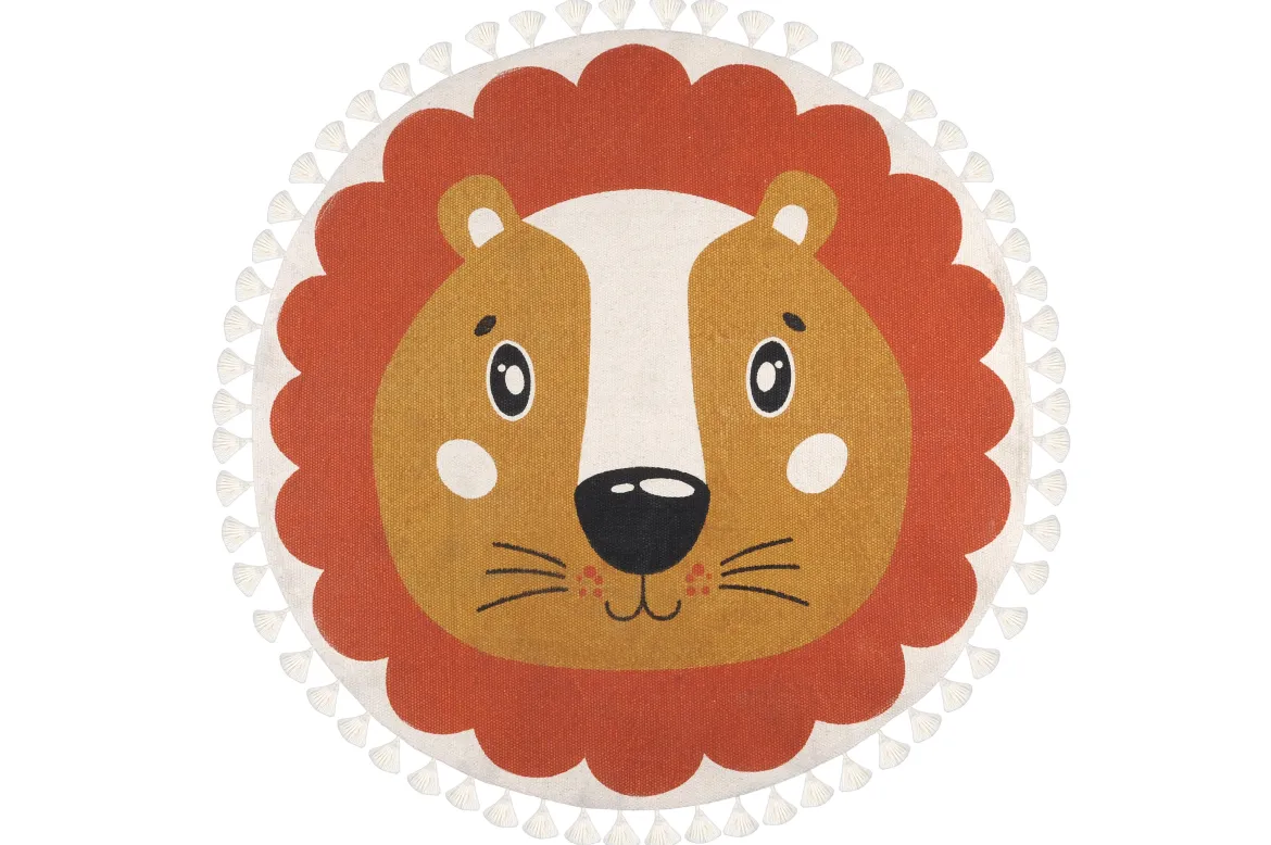 ZIMBA TAPIS DIAM 90 CM FAUVE